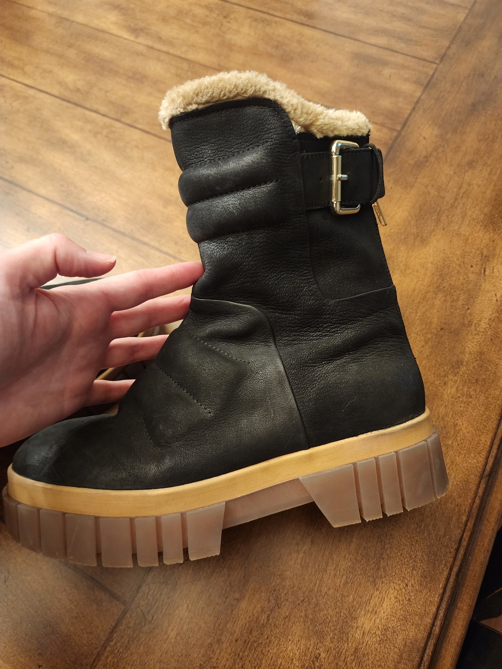 Free People Fable Faux Fur Boot Women's